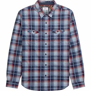 MERIDIAN LINE Mens Sz L Plaid Multi Colored Long Sleeve Shirt